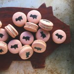 Maple Bacon French Macarons // DelectableBakeHouse.com