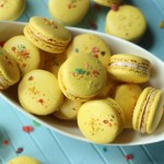 Fruity Pebbles French Macarons // DelectableBakeHouse.com