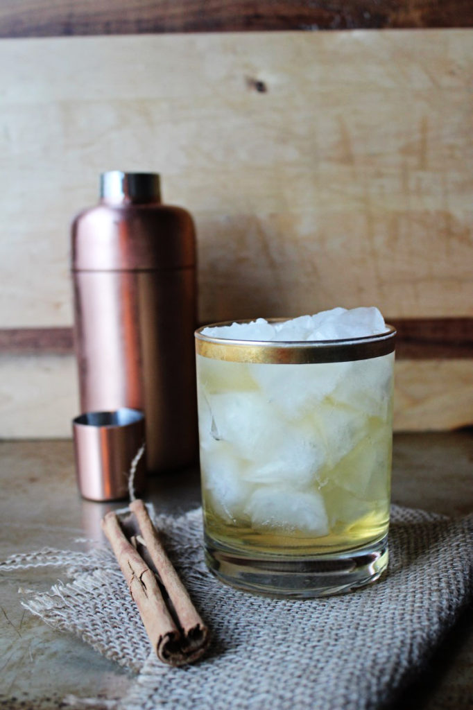 Bourbon Ginger Cider Cocktail